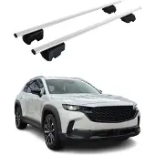 Omtec Dachträger Gepäckträger für Mazda CX-50 2023-2025 Grundträger ABE Alu Silber