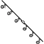 Zumaline Schienenstrahler-Set 6x GU10 (ES111) 2 m schwarz Master Track 3028