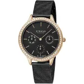 Strand Uhr Strand von Obaku Frauen Schwarz Strand-S704LMVBMB