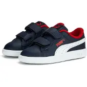 Puma Smash 30 L V Inf navy-white-for all time red (04) 4.5