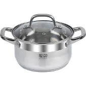 Resto Libra, 2,6 l, Rund, Edelstahl, Glas, Edelstahl, Edelstahl, Edelstahl