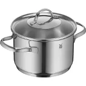 WMF 7115005771, 1,9 l, Rund, Edelstahl, Edelstahl, Edelstahl, Keramik, Gas, Halogen, Induktion