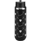 Nike - "SS Recharge" Flasche, Logo, 710ml (Schwarz)