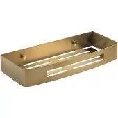 Gedy Nerva Showkorb 12.8X30X4.5 Br Gold