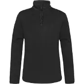 Protest Skipullover Rewillowy Jr 1/4 Zip Active Herren True Black-Größe 152