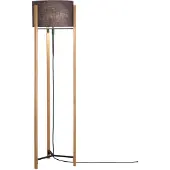 FISCHER&HONSEL GMBH Tischlampe Shine-Wood mit schwarzer Kapuze