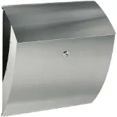 Albert Briefkasten Letter Design 42 cm grau