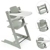 Stokke Tripp Trapp Bundle Treppenhochstuhl inklusive Babyset & Tray, gruen