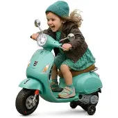 Jamara Ride-on Vespa GTS 125 mintgrün Li-Power 12.6