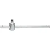Ks Tools 3/8" CHROMEplus T-Griff mit Gleitstück, 160mm
