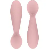 Ezpz Tiny Spoon - 2er-Pack - Mattrosa - - One Size - Kinderbesteck