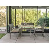 Stern Viona Gartenmöbelset 5tlg. mit Gartentisch 180x100 cm