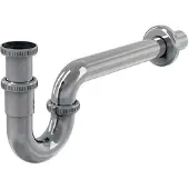 Ravak U-Rohr-Waschtischsiphon, Chrom