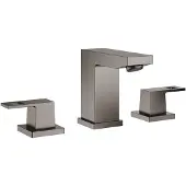 GROHE 3-Loch-Waschtischbatterie EUROCUBE 1/2Zoll hard graphite gebürstet