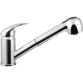 A&n&a aqualine Aqualine KASIOPEA Küchenarmatur mit ausziehbarer Spülbrause, Chrom
