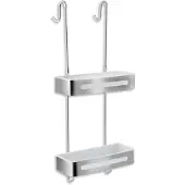 Novaservis STAINLESS S HANGING DOUBLE SHELF 65575.4