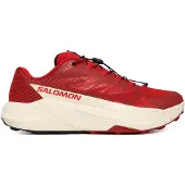 Salomon Pulsar Laufschuhe Rot Weiß SS26, Größe EU 43 1/3