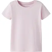 Name it Kurzarmshirt "NMFVIBBI SS TOP NOOS" Baumwollmischung, Kurzarm