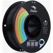 Creality PLA+ Filament Black, 3D-Filament (schwarz, 1 kg, 1,75 mm, auf Rolle)