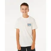 Rip Curl RipCurl Pacific Rinse Sunrise Tee-boy bone (3021) 12