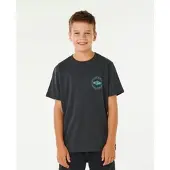 Rip Curl RipCurl Stapler Tee - BOY washed black (8264) 8
