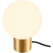 SLV Kugel-Tischlampe Little Sun Messing - Ø 14cm