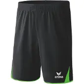Erima Classic 5-c Shorts Schwarz/Grün Junior - 128