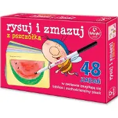 Kukuryku Rysuj i zmazuj z pszczółką