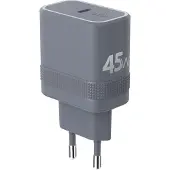Force Power , 45W USB-C UltraGaN Cube Ladegerät universell, Grau