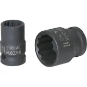 Ks Tools 1/2" 12-kant-Kraft-Stecknuss, kurz, 1.1/16", 515.0936