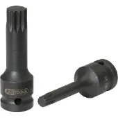 Ks Tools 911.0949, Steckschlüsselbuchse, Schwarz, 1 Kopf/Köpfe, 1/2", Metrisch, 9 mm