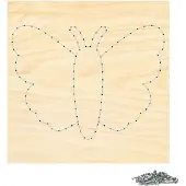 Donau NAGELBILD "Schmetterling"