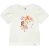 Mayoral T-Shirt 1078 Écru Regular Fit
