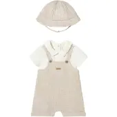 Mayoral Musselin-Polo-Spieler 2in1, beige | natur, 80