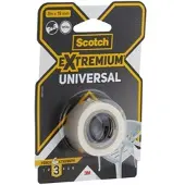 3M Scotch ExtremiumTM Universal Klebeband, 3 m x 19 mm Weiß
