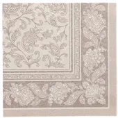 Papstar 50 Servietten "ROYAL Collection" 1/4-Falz 40 x 40 cm mocca