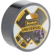 3M Scotch Universal Klebeband 2904, 50 m x 48 mm Schwarz