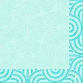 Duni GmbH Breeze Mint Blue Servietten 40x40 cm | Packung (250 Stück)