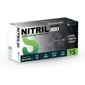 Altruan Nitril 350 Black, Einmalhandschuhe, schwarz XL