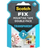 3M Scotch-FIXTM Transparentes doppelseitiges Montageband 4910C