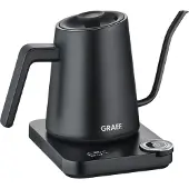 Graef GK502EU WasserkocherÜberhitzungsschutz Schwarz matt (GK502EU)