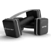 Sportstech AH100 Hantel | Multifunktion Laschen | Anti-Roll