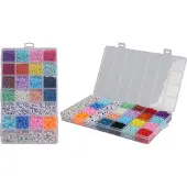Koopman Kreatives Perlen Bastelset multicolor 28-teilig Perlen Schmuck basteln