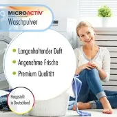 Microactiv Waschpulver Vollwaschmittel 20 x 10kg