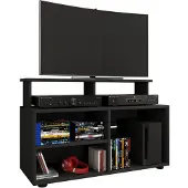 VCM TV Möbel | Lowboard | Fernsehregal mit ausreichend Stauraum | Maße H. 59 x B. 90 x T. 36 cm | Fernseh Möbel - Balansia