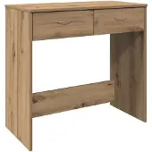vidaXL Schreibtisch Artisan-Eiche 80x40x75 cm Holzwerkstoff