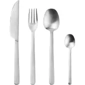 Broste Copenhagen - Nordic Bistro Besteck, Mat Satin Edelstahl (16-teilig)