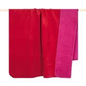 PAD Wohndecke "Hobart", rot (rot, pink), B:150cm L:200cm, Mischgewebe, Wohndecken, Wohndecke, Made in Europe