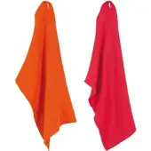 PAD Geschirrtuch "MONTE", pink (pink, orange), B:30cm H:1cm L:45cm, 100% Baumwolle, Geschirrtücher, Geschirrtuch, Wischtuch, 100% Baumwolle, 30x45 cm, Uni Farben, Strickoptik