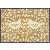 Turtle Mat Fußmatte "Looting Fruits Neutral", braun, B:60cm H:9mm L:85cm, Obermaterial: 85% Baumwolle, 15% Viskose, Teppiche, Fußmatte